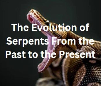 The Evolution of Serpents From the Past to the Present